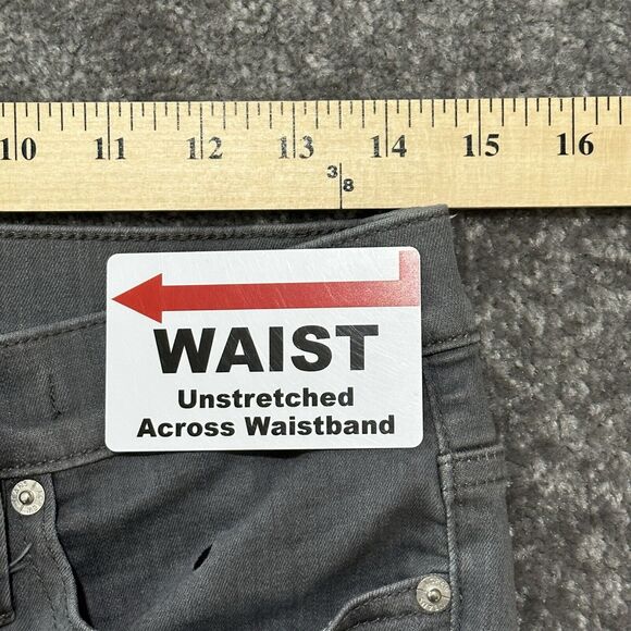 J. Crew Toothpick Skinny Leg Jeans Women 30T Gray Polka Dot Pockets Stretch K47 - Picture 11 of 16